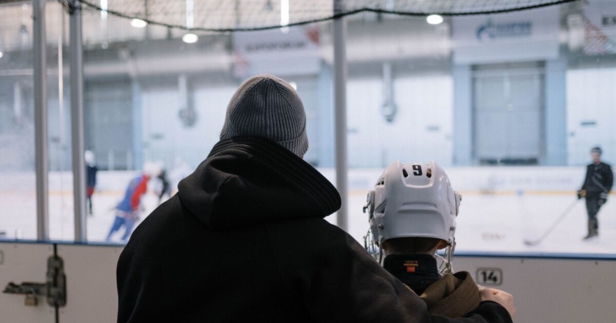 Hockey Parent Child