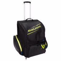 Bauer S24 ELITE WHEEL BACKPACK Junior Ice Hockey Wheel Bag