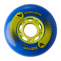 Bauer S25 STREET WHEEL 4PK Inline Skate Wheels