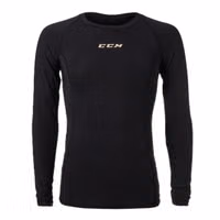 CCM Perf Compr LS Senior Underwear Top