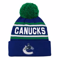 Adidas Jacquard Cuffed Canucks Junior Beanie