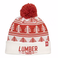 CCM LUMBERYARD POM Senior White Beanie