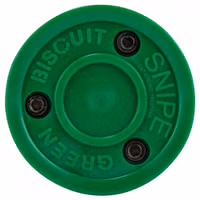 Green Biscuit Snipe Puck
