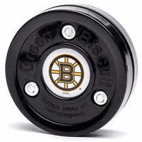 Green Biscuit NHL Boston Bruins Puck