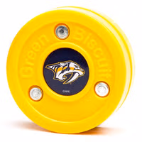 Green Biscuit NHL Nashville Predators Puck