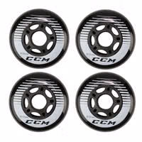 CCM Replacement Black 4PK Wheels