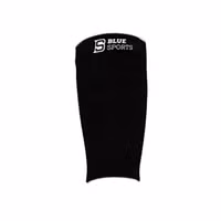 Blue Sports Shin Pad Sleeve Kompresijas Zeķes