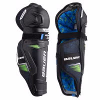 Bauer S24 X Junior Ice Hockey Shin Guards
