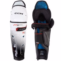 CCM JetSpeed S25 FT8 PRO Senior Ice Hockey Shin Guards