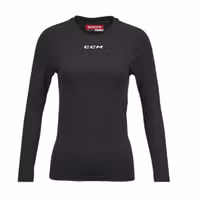 CCM S24 LS TRAINING TEE Women Apakšveļas Krekls
