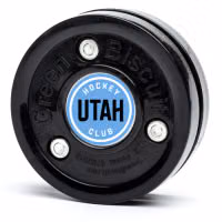 Green Biscuit NHL Utah Mammoth Puck