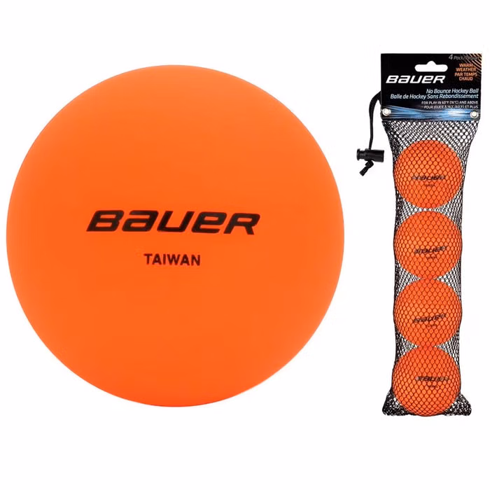 Bauer No Bounce Warm 4 Pack Der Hockeyball