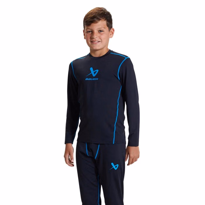 Bauer S22 BASICS BL LS Youth Apakšveļas Krekls