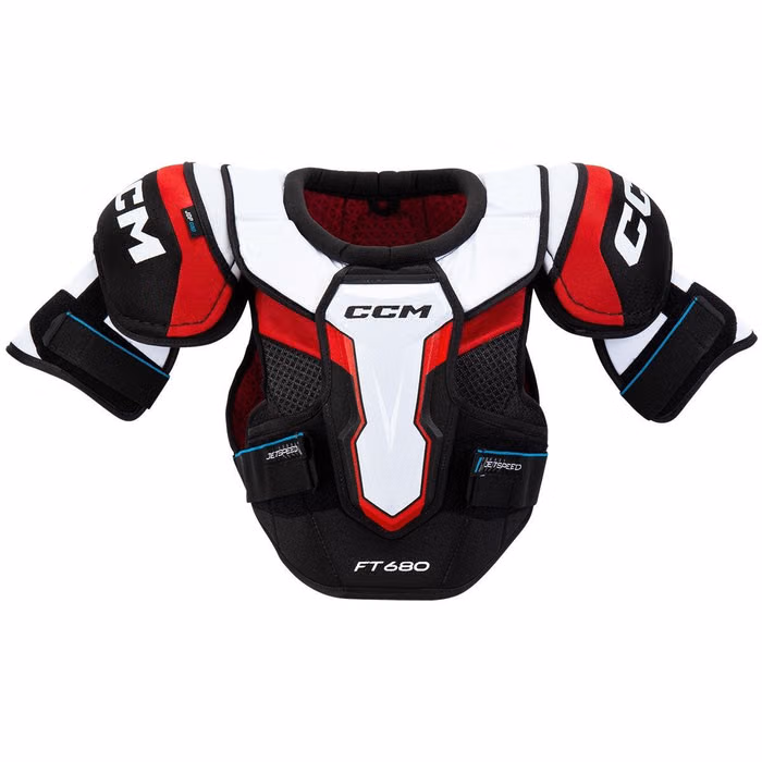 CCM JetSpeed S23 FT680 Junior Hokeja Plecsargs