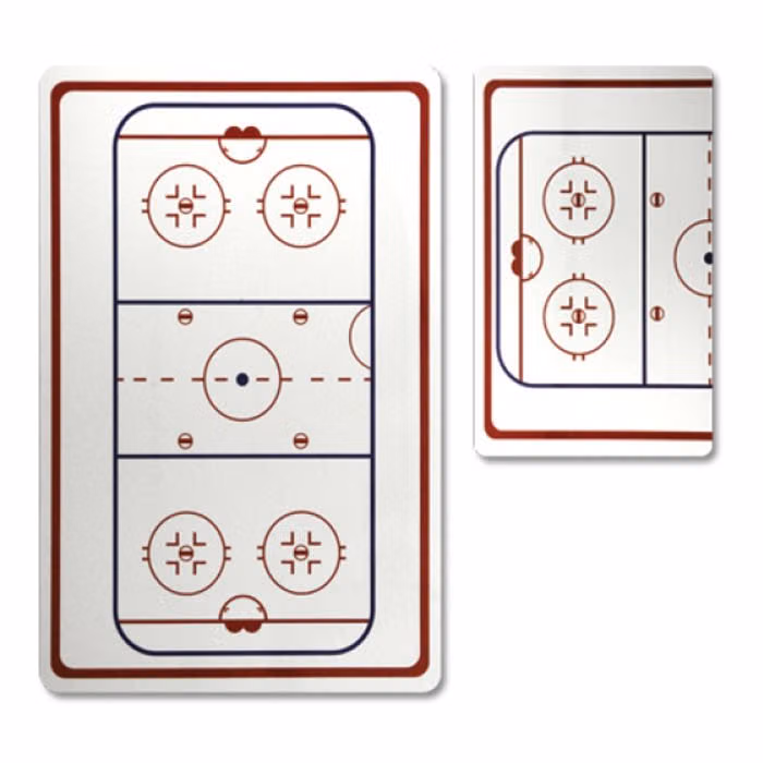Blue Sports Pocket Size Board 15cm x 10cm Tactics Board