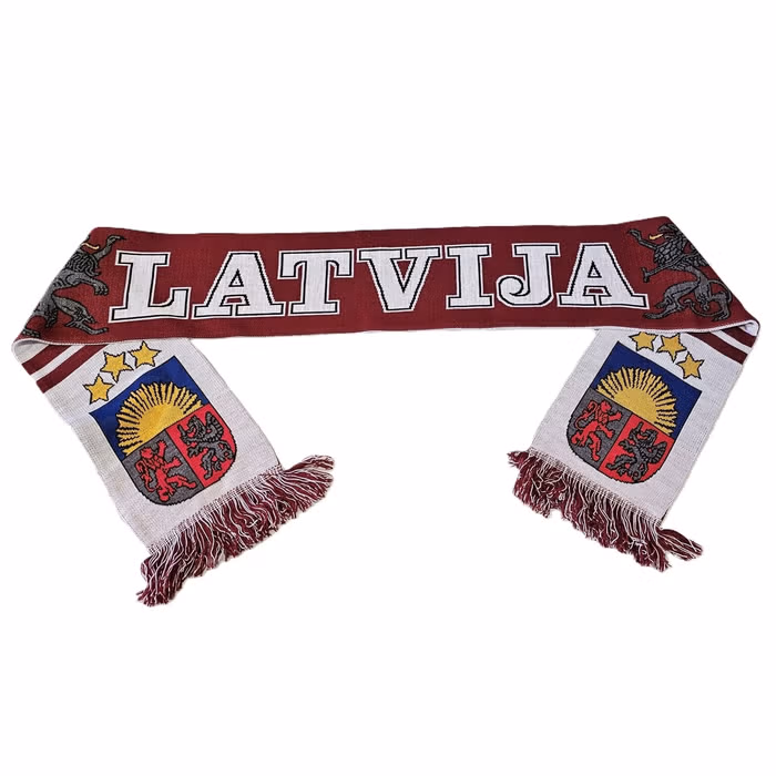 Suvenīri Adīta šalle Latvija LV5807