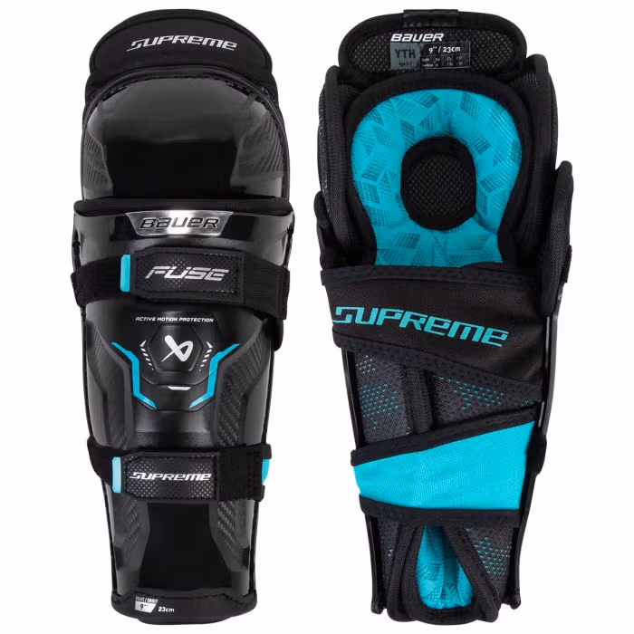 Bauer Supreme S26 FUSE Youth Ice Hockey Shin Guards