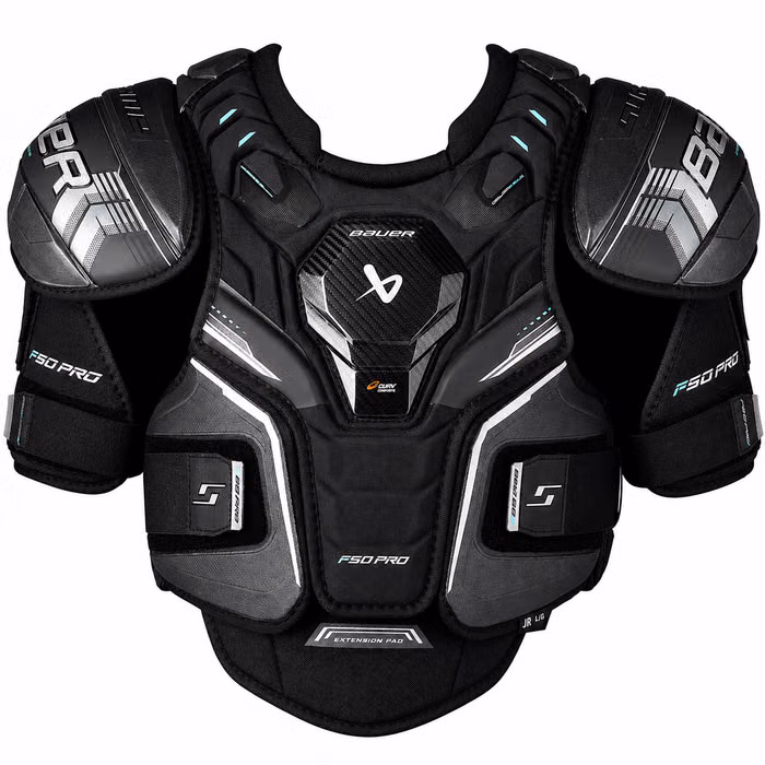 Bauer Supreme S26 F50 PRO Junior Ice Hockey Shoulder pads